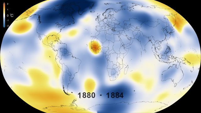 Five-Year Global Temperature Anomalies from 1880 to 1884-20160120-NASA.jpg - 日誌用相簿