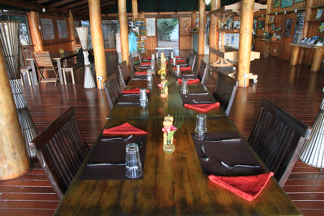 澳洲昆士蘭Jabiru Safari Lodge-餐桌擺設-20141115-賴鵬智攝