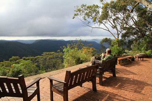澳洲昆士蘭-Binna Burra Sky Lodges-山雨欲來景觀-20141120-賴鵬智攝-2