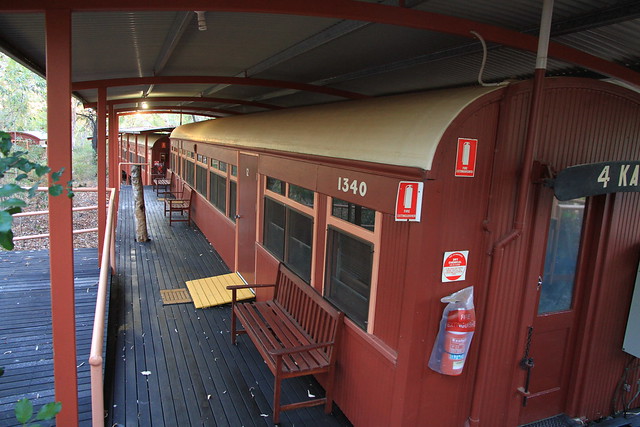 澳洲昆士蘭Undara railway carriage火車廂改裝的客房外觀-20141117-賴鵬智攝