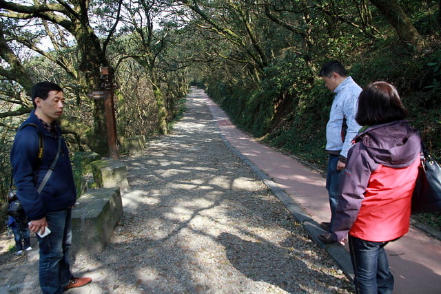 CI與四川保育官員參訪陽明山NP-無障礙步道-20160301-賴鵬智攝