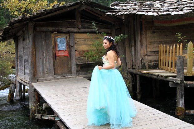 四川九寨溝景點-樹正瀑布下游-20131015-賴鵬智攝-3-縮