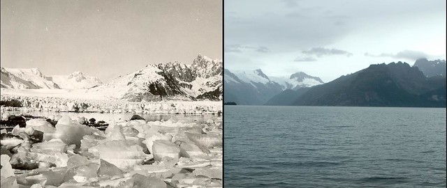 Northwestern Glacier melt, Alaska-Winter to early summer, 1920s-1940s-20050812-NASA