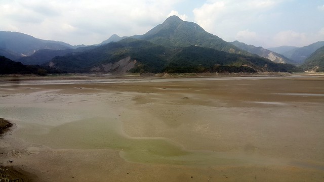 曾文水庫集水區乾涸-20170331-賴鵬智攝-1