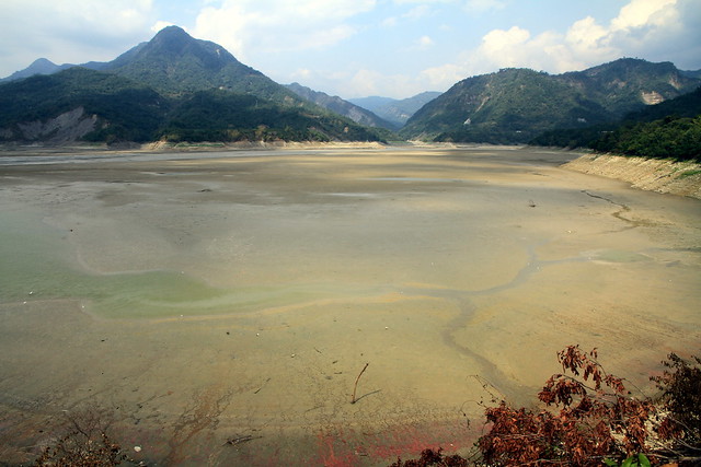 曾文水庫集水區乾涸-20170331-賴鵬智攝-2