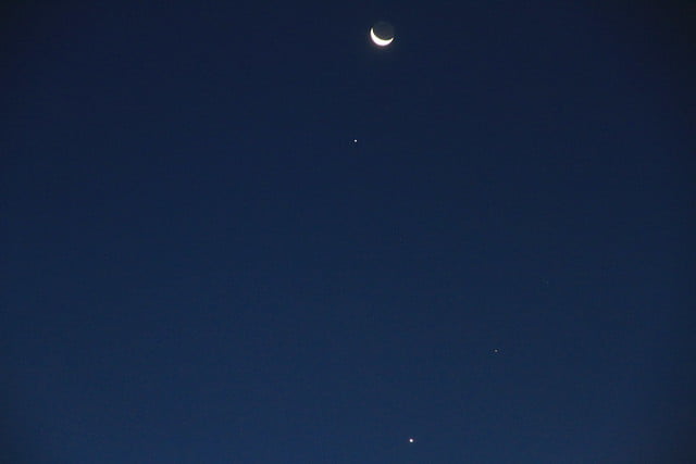 三星伴月-木星金星畢宿五-201207150445-賴鵬智攝-1
