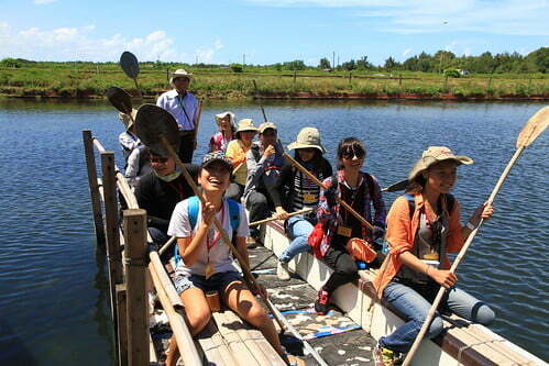 鰲鼓濕地學術單位參訪-休閒魚塭體驗-20130807-賴鵬智攝-7